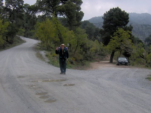 Curso ETLIM de Orientaci�n y Topograf�a II en la Sierra de Hu�tor el 6 y 7 de mayo de 2006 - Foto 27