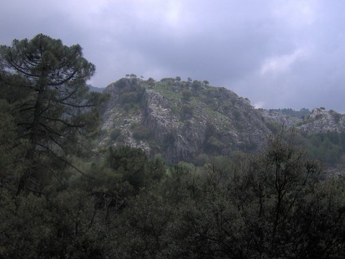 Curso ETLIM de Orientaci�n y Topograf�a II en la Sierra de Hu�tor el 6 y 7 de mayo de 2006 - Foto 32