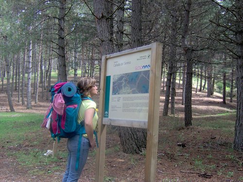Curso ETLIM de Orientaci�n y Topograf�a II en la Sierra de Hu�tor el 6 y 7 de mayo de 2006 - Foto 38