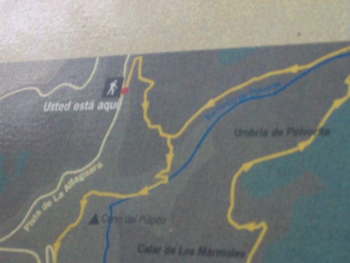 Curso ETLIM de Orientaci�n y Topograf�a II en la Sierra de Hu�tor el 6 y 7 de mayo de 2006 - Foto 40