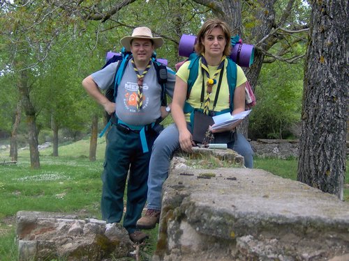 Curso ETLIM de Orientaci�n y Topograf�a II en la Sierra de Hu�tor el 6 y 7 de mayo de 2006 - Foto 49