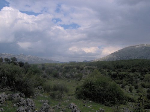 Curso ETLIM de Orientaci�n y Topograf�a II en la Sierra de Hu�tor el 6 y 7 de mayo de 2006 - Foto 89