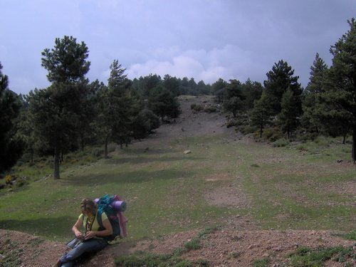 Curso ETLIM de Orientaci�n y Topograf�a II en la Sierra de Hu�tor el 6 y 7 de mayo de 2006 - Foto 107