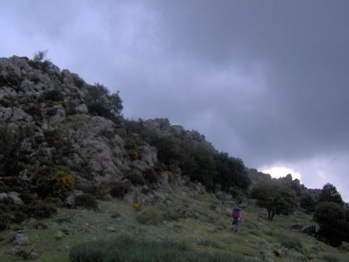 Curso ETLIM de Orientaci�n y Topograf�a II en la Sierra de Hu�tor el 6 y 7 de mayo de 2006 - Foto 150