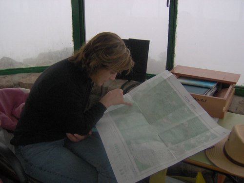 Curso ETLIM de Orientaci�n y Topograf�a II en la Sierra de Hu�tor el 6 y 7 de mayo de 2006 - Foto 151