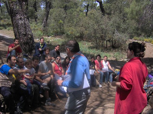 Curso ETLIM de Orientaci�n y Topograf�a II en la Sierra de Hu�tor el 6 y 7 de mayo de 2006 - Foto 165