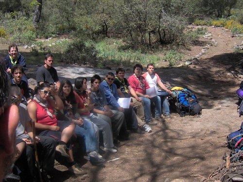Curso ETLIM de Orientaci�n y Topograf�a II en la Sierra de Hu�tor el 6 y 7 de mayo de 2006 - Foto 166