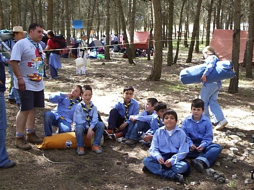 Acampada de San Jorge en el Padul - 23 y 24 de abril de 2005 - Foto 1