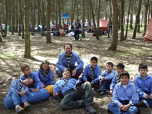 Acampada de San Jorge en el Padul - 23 y 24 de abril de 2005 - Foto 2