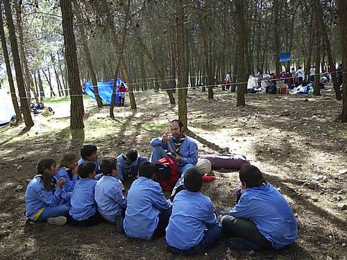 Acampada de San Jorge en el Padul - 23 y 24 de abril de 2005 - Foto 3
