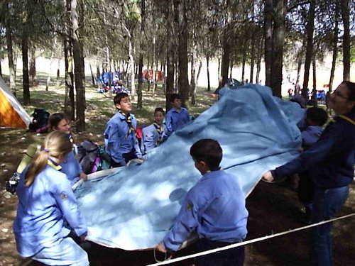 Acampada de San Jorge en el Padul - 23 y 24 de abril de 2005 - Foto 4