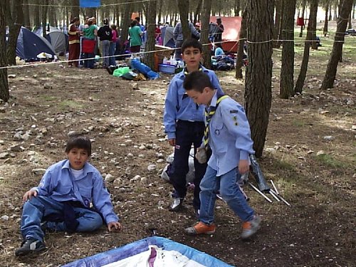 Acampada de San Jorge en el Padul - 23 y 24 de abril de 2005 - Foto 8
