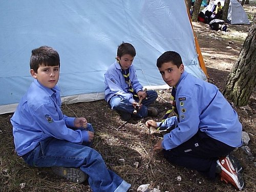 Acampada de San Jorge en el Padul - 23 y 24 de abril de 2005 - Foto 11