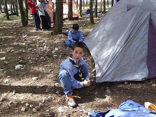 Acampada de San Jorge en el Padul - 23 y 24 de abril de 2005 - Foto 12