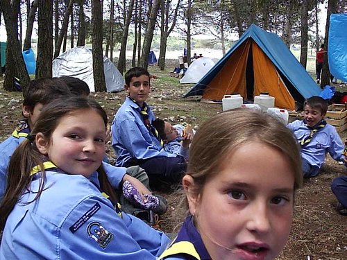 Acampada de San Jorge en el Padul - 23 y 24 de abril de 2005 - Foto 13