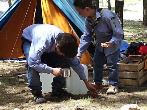 Acampada de San Jorge en el Padul - 23 y 24 de abril de 2005 - Foto 14