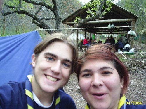 Acampada de servicio en un curso de la ETLIM