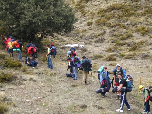Campamento volante por la Alpujarra