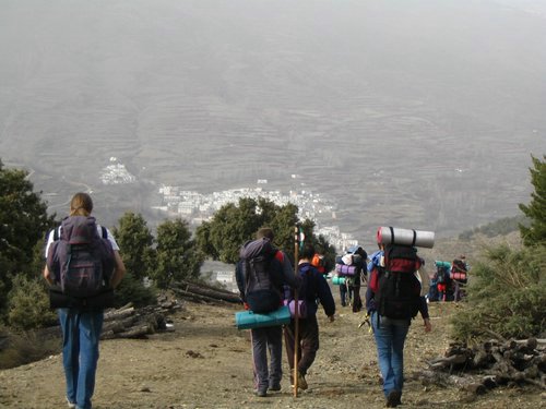 Campamento volante por la Alpujarra