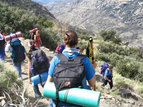 Campamento volante por la Alpujarra