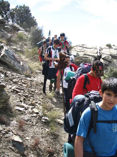 Campamento volante por la Alpujarra