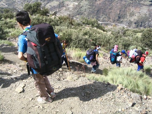 Campamento volante por la Alpujarra