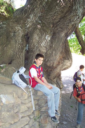 Ezequiel meditando