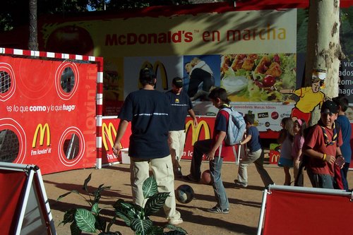 Deportes en el open Mcdonald