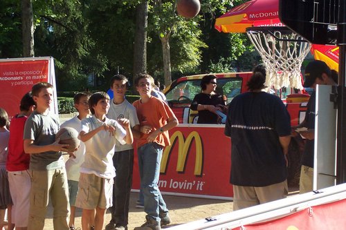 Deportes en el open Mcdonald