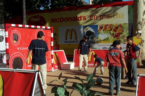 Deportes en el open Mcdonald