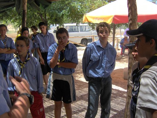 Promesa Scout de Alex Rodr�guez L�pez y Rafa Osorio Aybar - 3 de julio de 2005 - Foto 1
