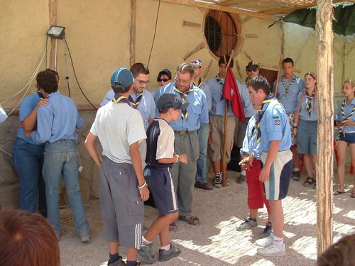 Promesa Scout de Alex Rodr�guez L�pez y Rafa Osorio Aybar - 3 de julio de 2005 - Foto 2