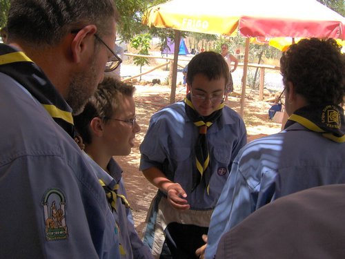 Promesa Scout de Alex Rodr�guez L�pez y Rafa Osorio Aybar - 3 de julio de 2005 - Foto 23