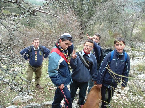 Excursi�n Tropa y Escultas al Majadijar - 14 de enero de 2006 - Foto 9