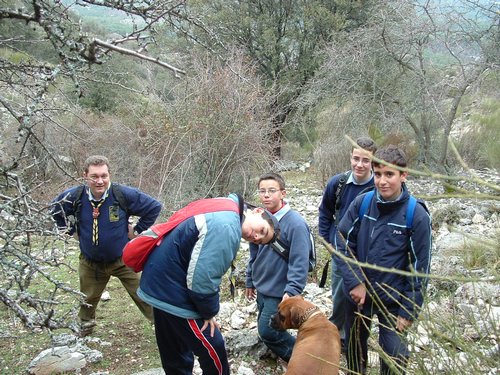 Excursi�n Tropa y Escultas al Majadijar - 14 de enero de 2006 - Foto 10
