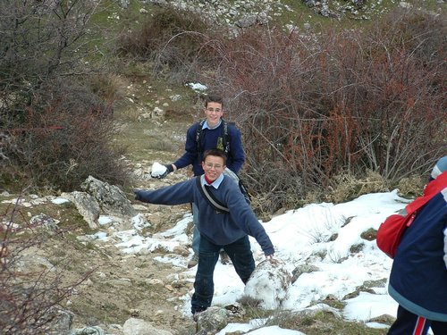 Excursi�n Tropa y Escultas al Majadijar - 14 de enero de 2006 - Foto 12