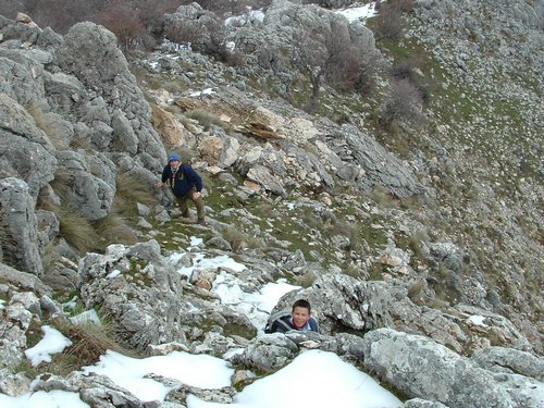 Excursi�n Tropa y Escultas al Majadijar - 14 de enero de 2006 - Foto 14