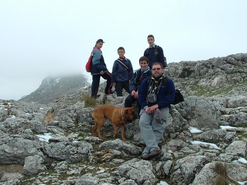 Excursi�n Tropa y Escultas al Majadijar - 14 de enero de 2006 - Foto 16