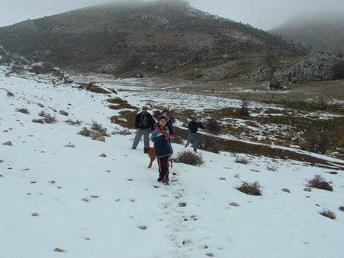 Excursi�n Tropa y Escultas al Majadijar - 14 de enero de 2006 - Foto 26