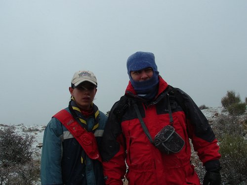 Excursi�n Tropa y Escultas al Majadijar - 14 de enero de 2006 - Foto 32