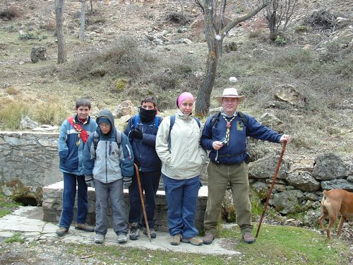 Tropa y Unidad en el Pozo de la Nieve - Sierra de Baza - 18 febrero 2006 - Foto 7