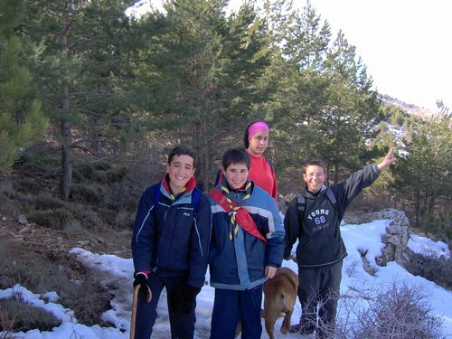 Tropa y Unidad en el Pozo de la Nieve - Sierra de Baza - 18 febrero 2006 - Foto 26