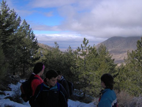 Tropa y Unidad en el Pozo de la Nieve - Sierra de Baza - 18 febrero 2006 - Foto 27