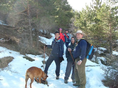 Tropa y Unidad en el Pozo de la Nieve - Sierra de Baza - 18 febrero 2006 - Foto 33