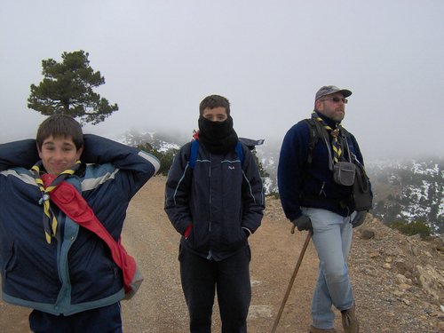 Tropa y Unidad en el Pozo de la Nieve - Sierra de Baza - 18 febrero 2006 - Foto 40