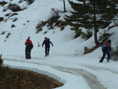 Tropa y Unidad en el Pozo de la Nieve - Sierra de Baza - 18 febrero 2006 - Foto 45