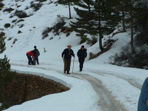 Tropa y Unidad en el Pozo de la Nieve - Sierra de Baza - 18 febrero 2006 - Foto 49