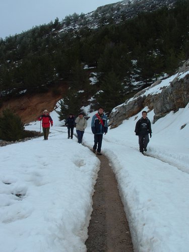 Tropa y Unidad en el Pozo de la Nieve - Sierra de Baza - 18 febrero 2006 - Foto 53