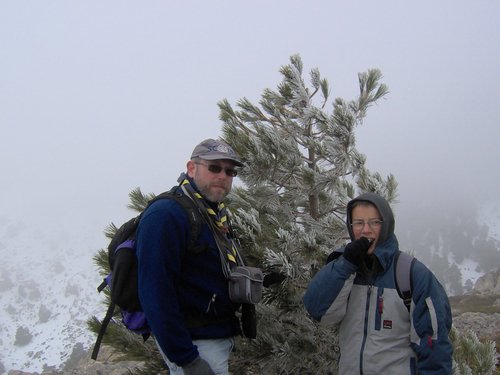 Tropa y Unidad en el Pozo de la Nieve - Sierra de Baza - 18 febrero 2006 - Foto 64