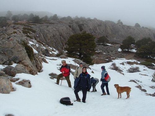 Tropa y Unidad en el Pozo de la Nieve - Sierra de Baza - 18 febrero 2006 - Foto 68